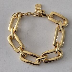 Uno De 50 • ABANADO Gold Link Bracelet